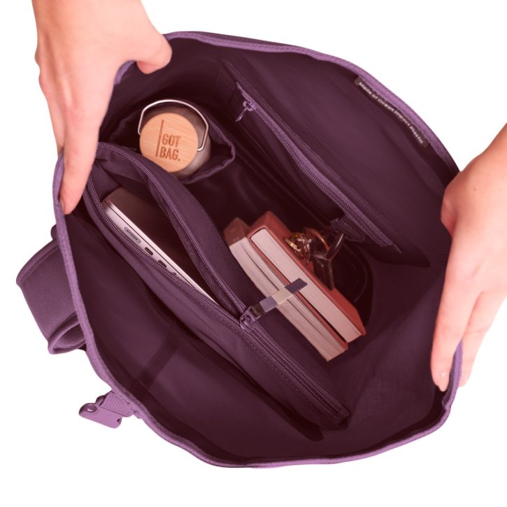 GOTBAG. RollTop lite 2.0 Laptoprucksack monochrome kraken